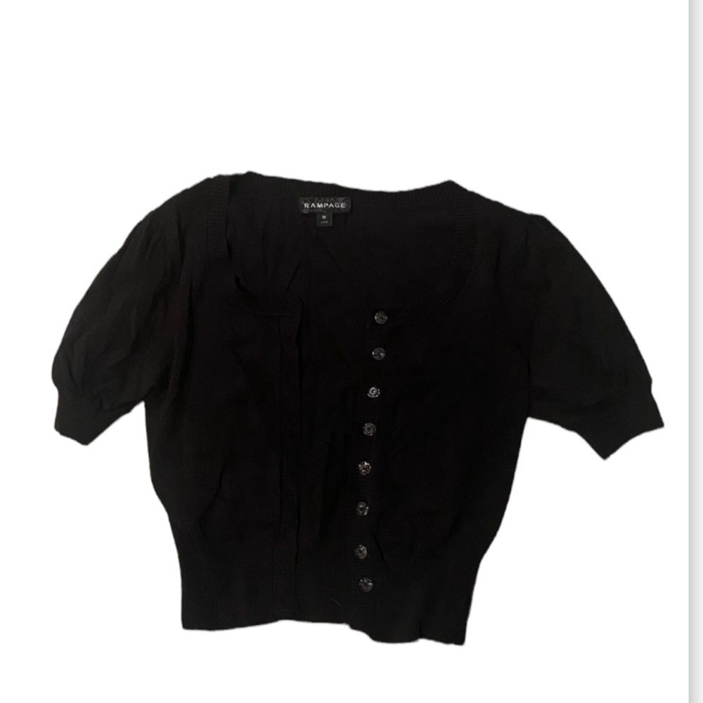 Rampage Short sleeve cardigan